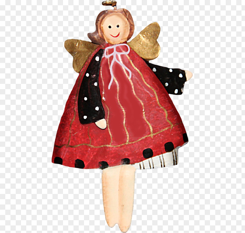 Mushroom Toy Christmas Design PNG