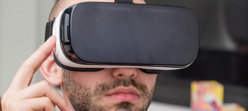 VR Headset Samsung Gear Galaxy Virtual Reality S3 PNG