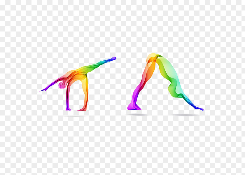 Yoga Design Elements 2 Color Royalty-free Illustration PNG