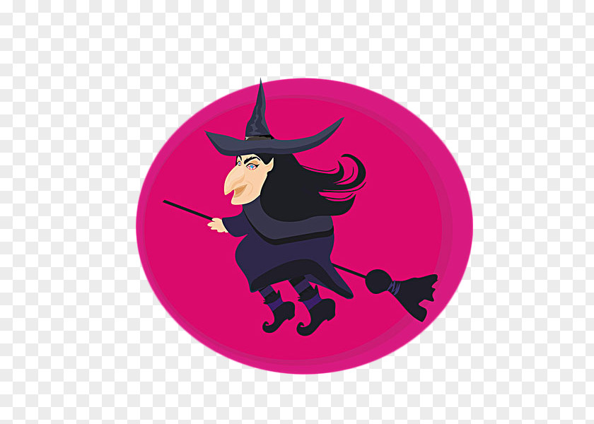 A Cartoon Witch Riding Magic Broom Drawing Stock Photography Royalty-free Illustration PNG