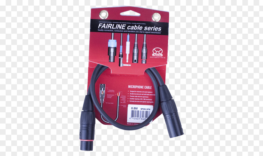 Cable Microphone Electrical XLR Connector Meter Length PNG