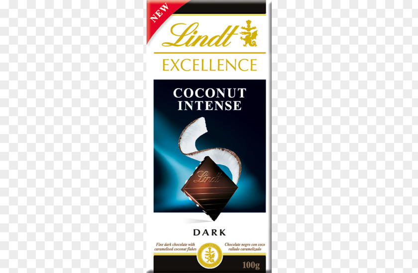 Chocolate Coconut Bar Truffle Lindt & Sprüngli Dark PNG