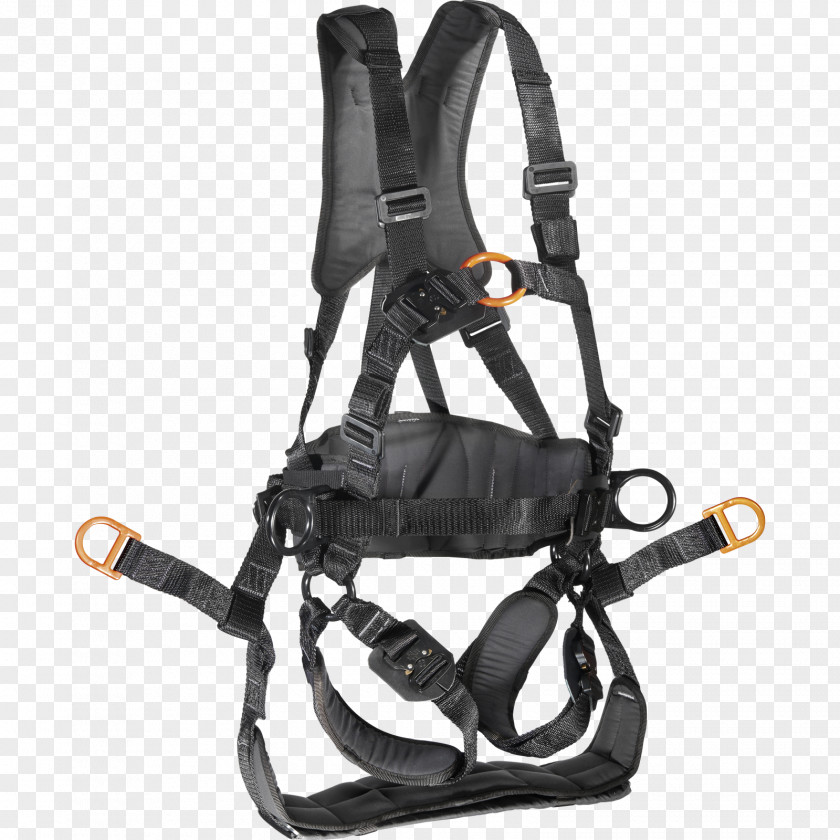 Climbing Harnesses Safety Harness Black M PNG