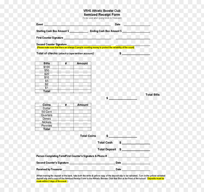 Document Receipt Template Invoice Form PNG