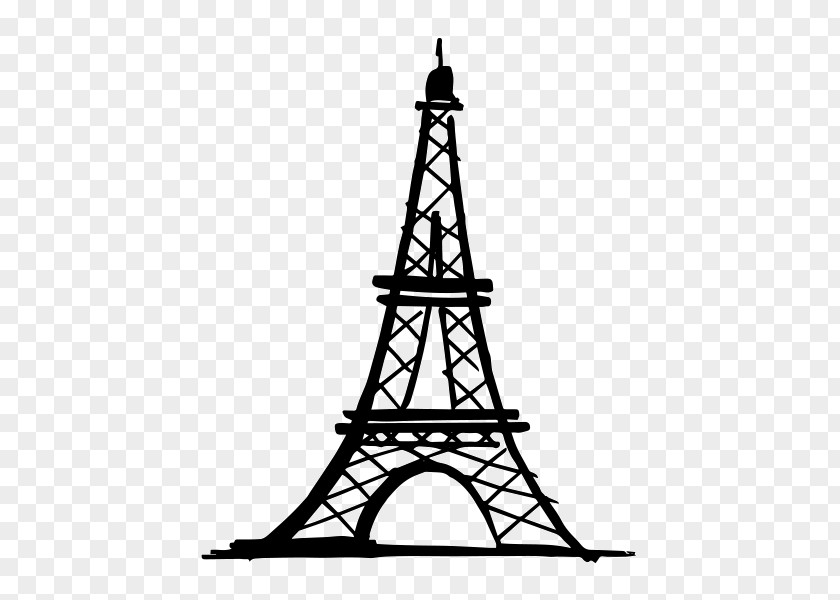 Eiffel Tower Champ De Mars Drawing Leaning Of Pisa PNG