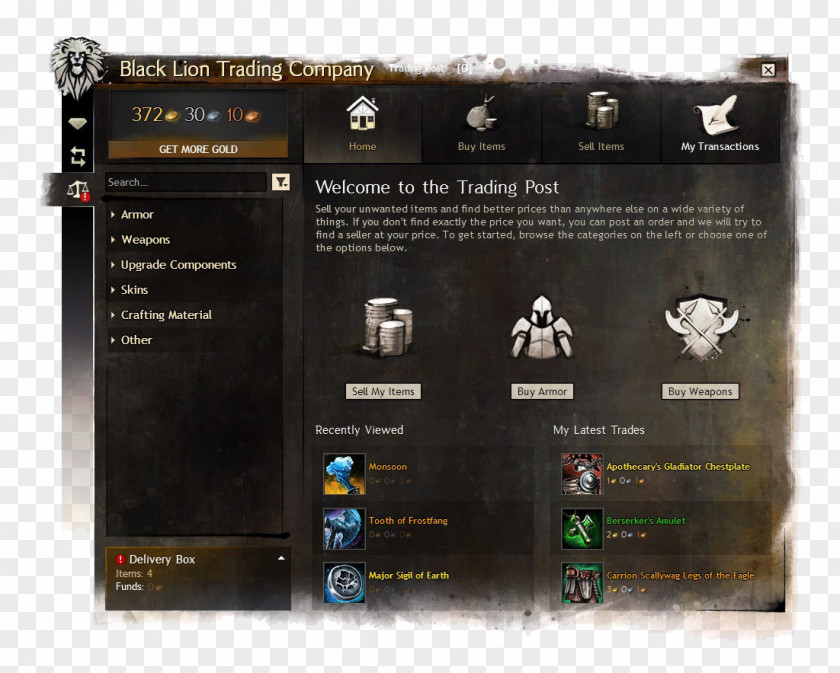 Guild Wars 2 Druid Trading Post ArenaNet NCsoft Trade PNG