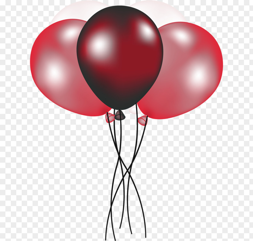 Red Balloon Hot Air Birthday Clip Art PNG