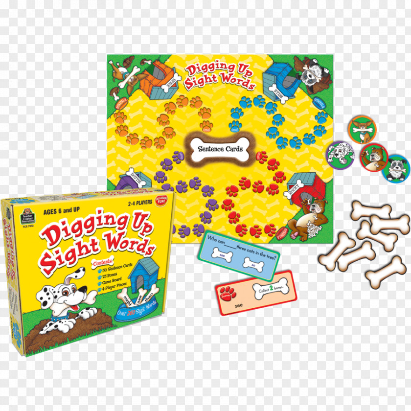 Sight Reading Test Word Educational Game Kindergarten PNG