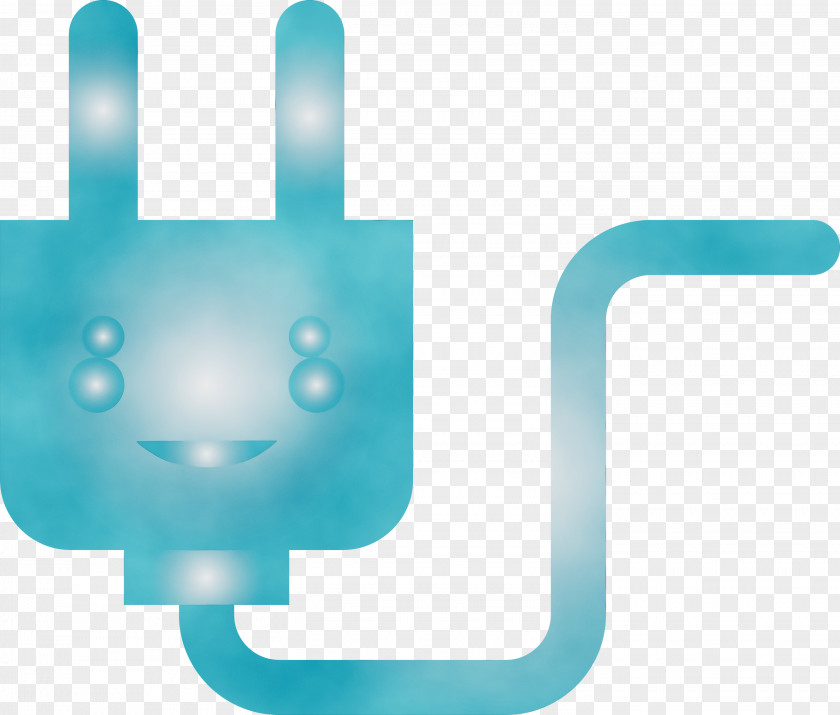 Turquoise Azure Aqua Finger Line PNG