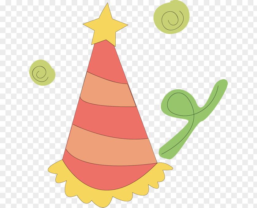 Animated Birthday Party Hat Cartoon Clip Art PNG