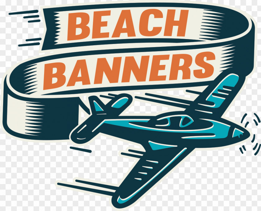 Beach Banners Fernandina Logo Aerial Advertising PNG