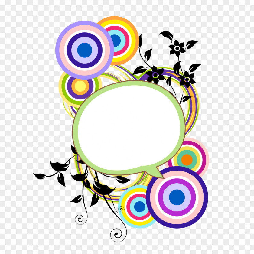 Colored Circles Decorative Material Circle Graphic Design Clip Art PNG