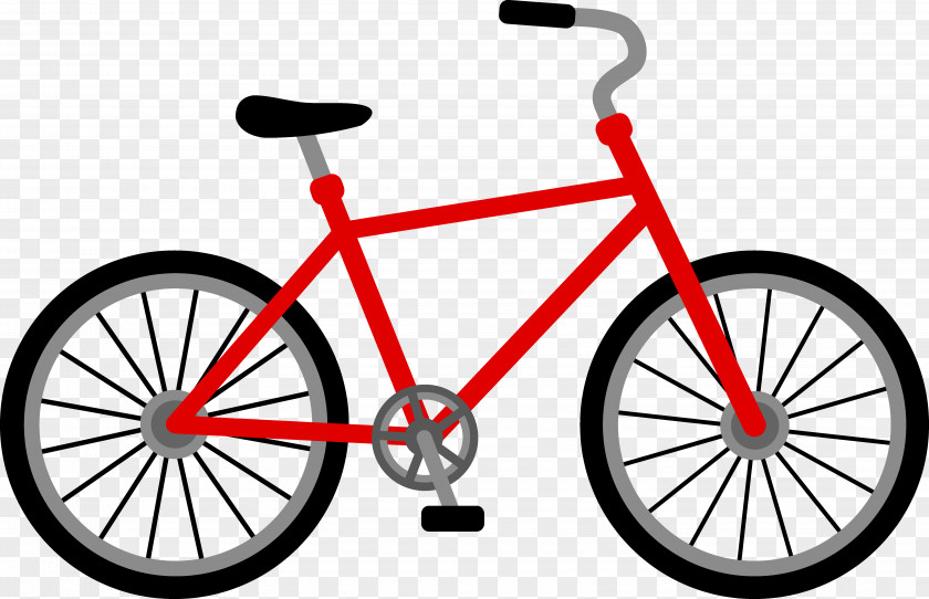 Cycling Cruiser Bicycle Clip Art PNG