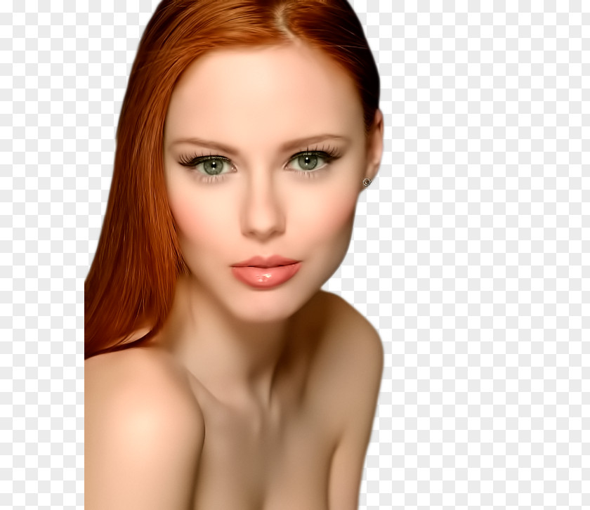 Turk Red Hair Eye Color Face PNG