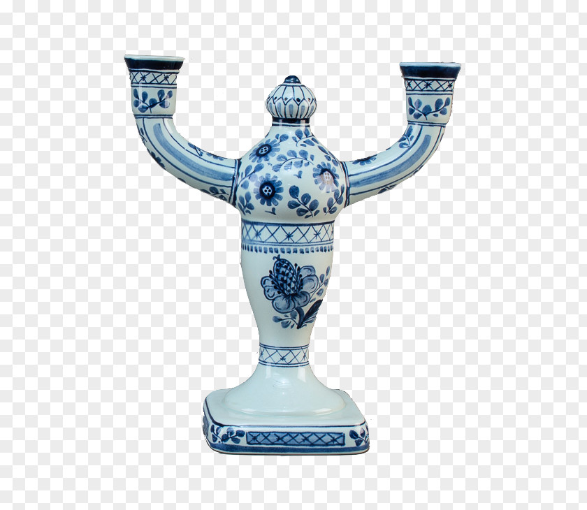 Vase Ceramic Blue And White Pottery Figurine Trophy PNG
