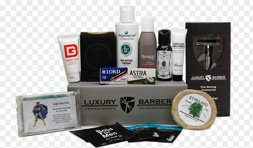 Barber Men Product Man Subscription Box Hygiene Business Model PNG