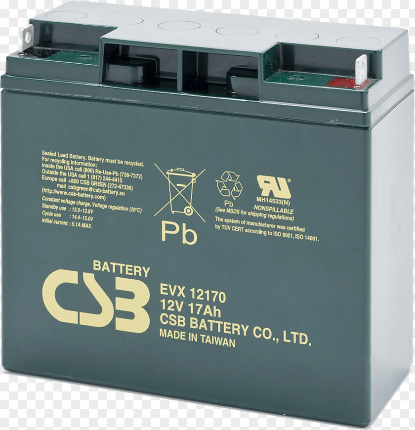 Car Battery Lead–acid VRLA Electric UPS Deep-cycle PNG