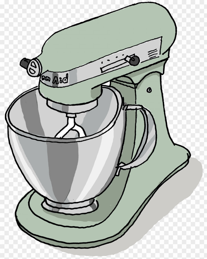 Mixer Small Appliance Kitchen Home PNG
