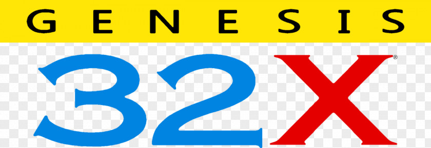 Sega LOGO Logo 32X Mega Drive PNG