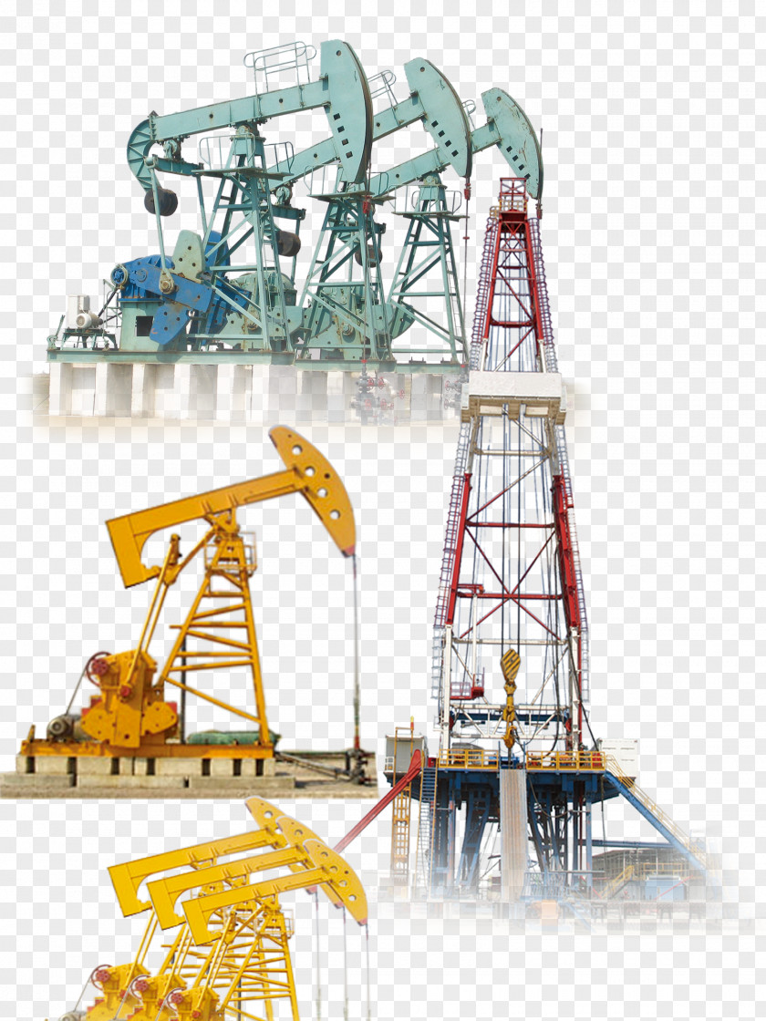 Oil Drilling Platform Well Petroleum PNG