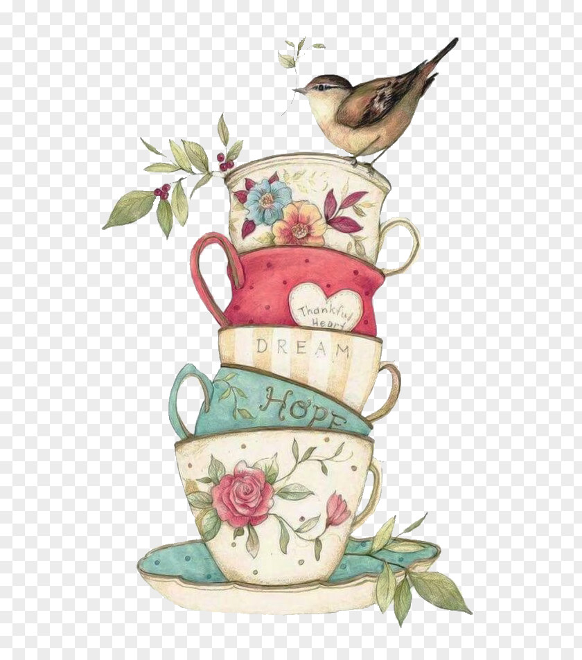 Tea Teacup Towel Teapot PNG