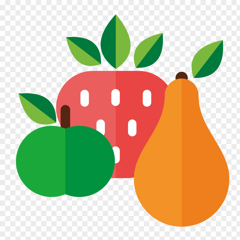 Vector Strawberry Fruit Farmer Clip Art PNG