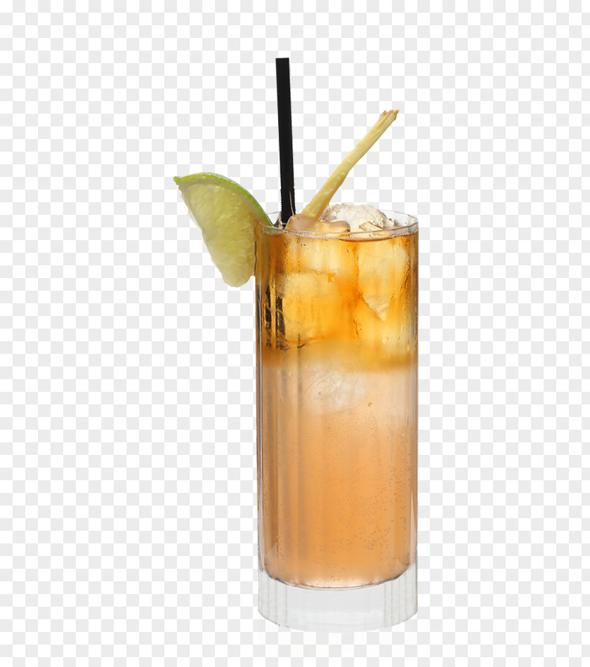 Dark N Stormy Cocktail Drink Rum Swizzle Batida Mai Tai Garnish PNG