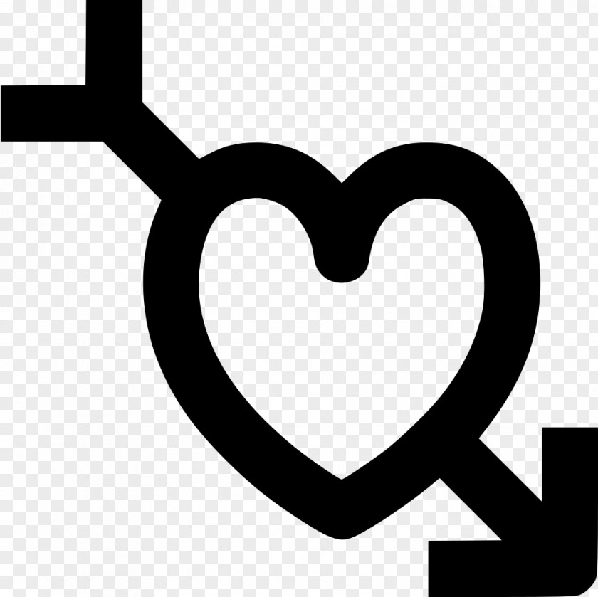 Heart Binary Image Black And White Love PNG