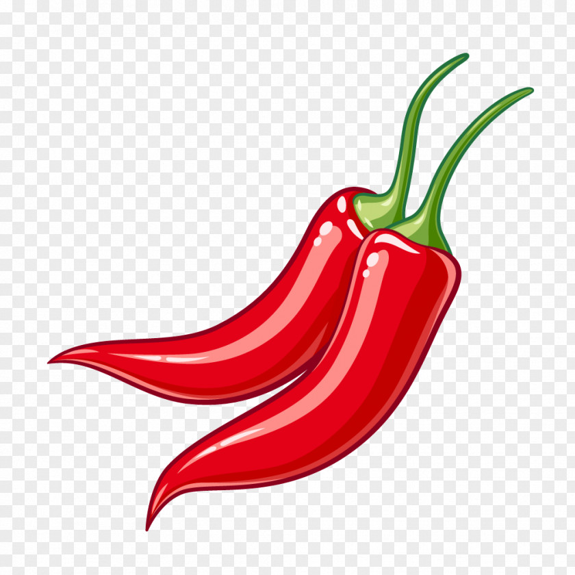 Red Chili Pepper Vegetables Serrano Bird's Eye Cayenne Tabasco PNG