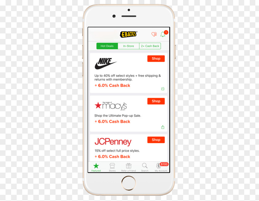 Smartphone Cashback Website Reward Program Mobile Phone Accessories Online Shopping PNG