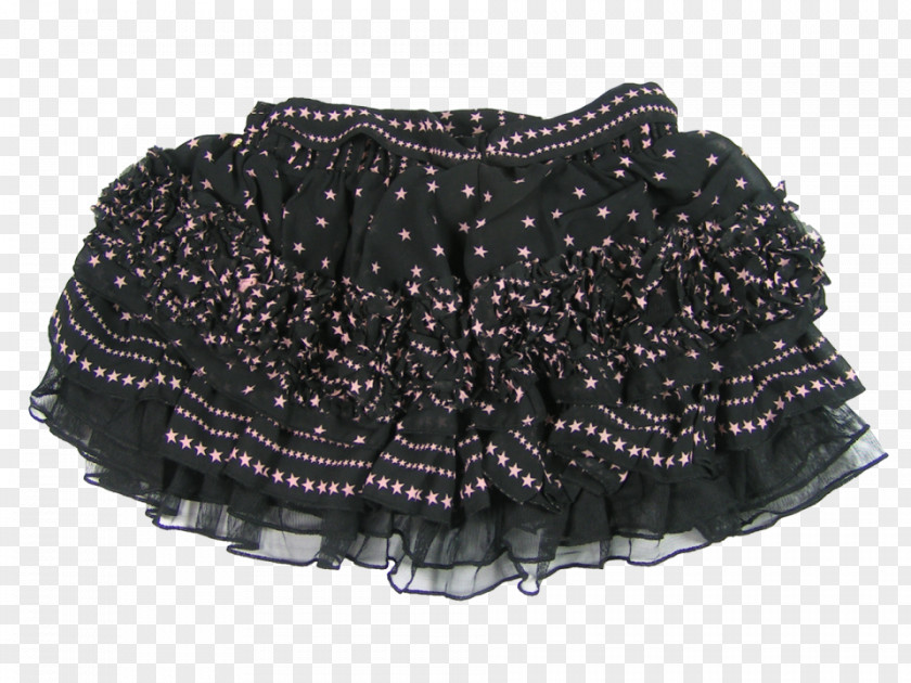 Trash Can Brand Skirt Black M PNG