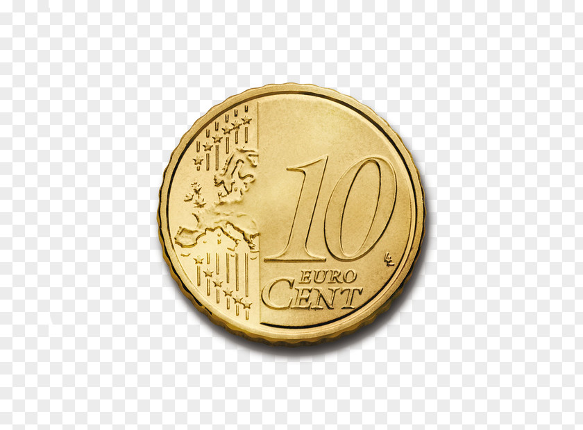 € 10 Coins Cent Euro Coin Note PNG