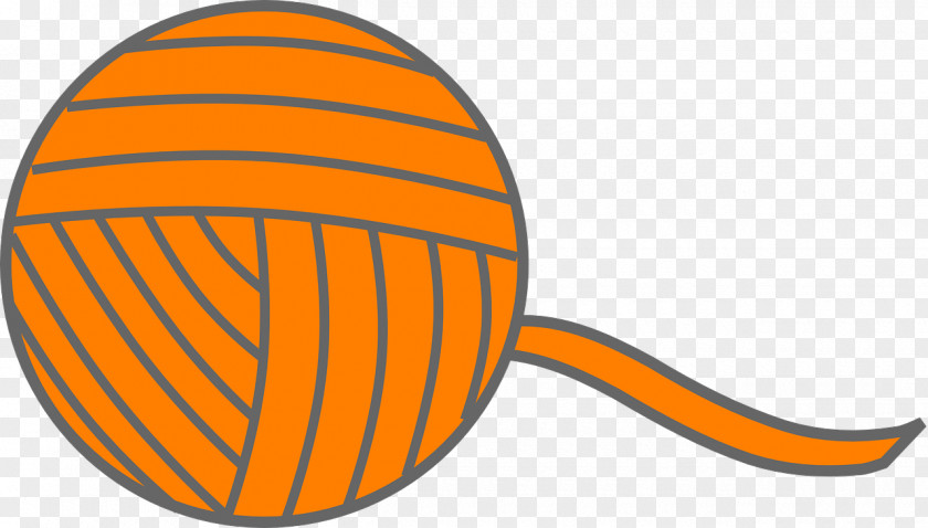 Basketball Yarn Wool Knitting Clip Art PNG