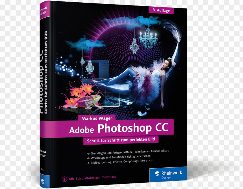 Book Adobe Photoshop CC: Schritt Für Zum Perfekten Bild InDesign Layout Grafik Und Gestaltung: Das Umfassende Handbuch Systems PNG