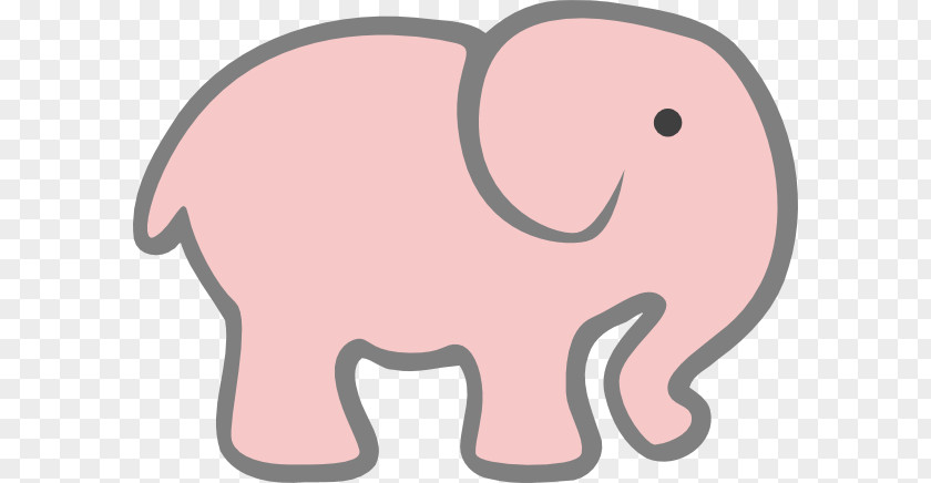 Cartoon Elephant Emotion Asian African Elephantidae Drawing Clip Art PNG