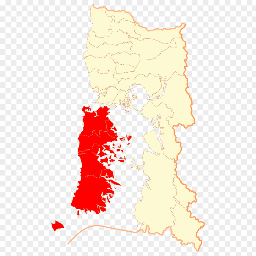 Map Ancud Castro Isla Chiloe Archipelago PNG