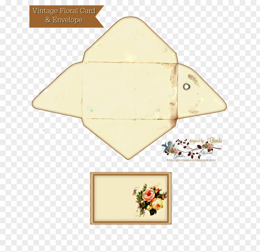 Old Envelope Paper Material PNG