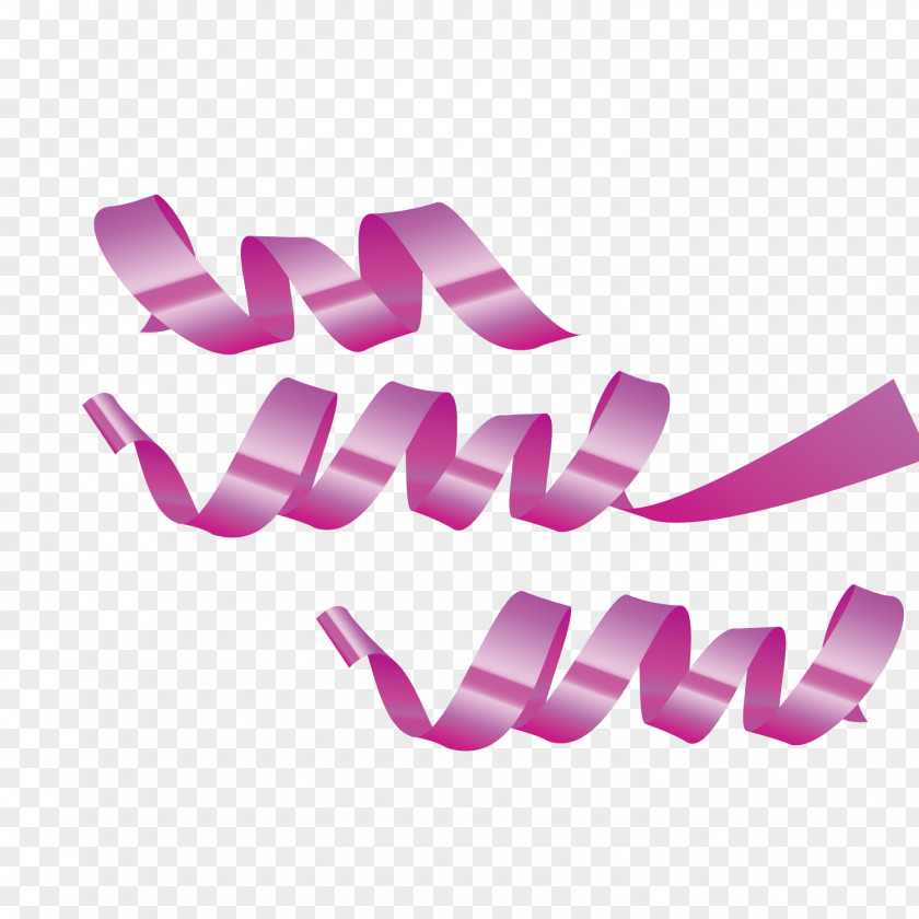 Purple Webbing Ribbon Strap Icon PNG