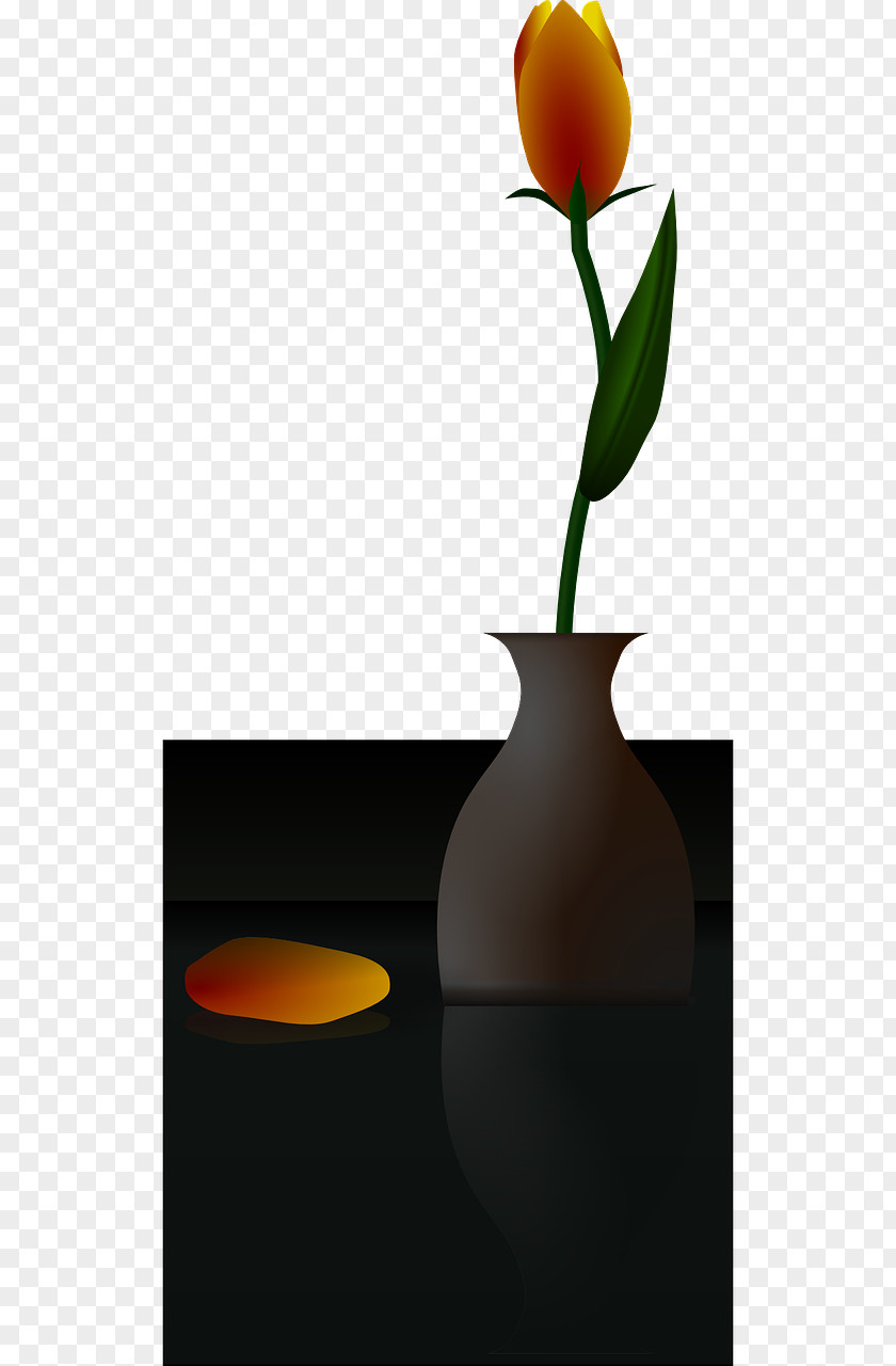 Vase Vector Graphics Image Tulip Flower PNG