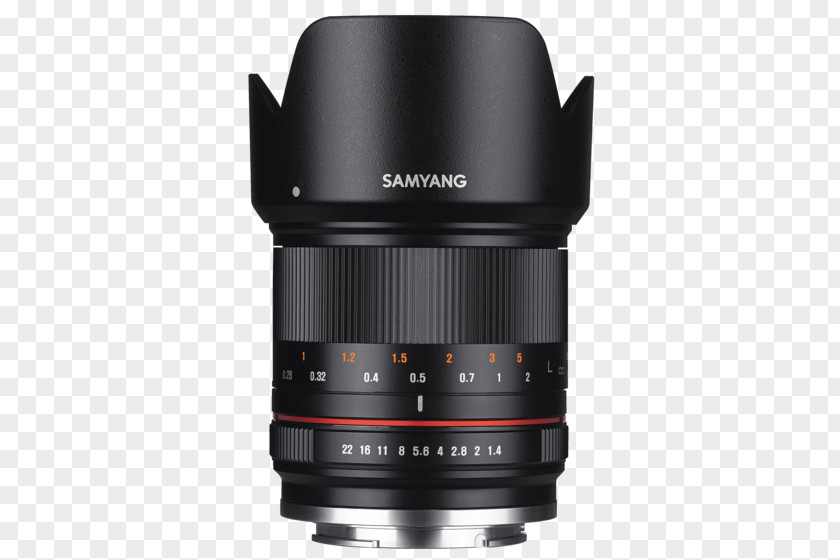 Camera Lens Samyang 10mm F/2.8 ED AS NCS CS Rokinon Wide-Angle 21mm F/1.4 Optics Fujifilm X-mount PNG