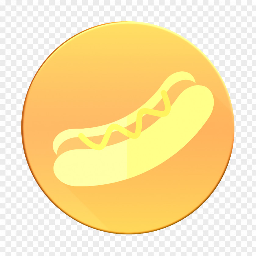 Hot Dog Icon Circle Color Food PNG