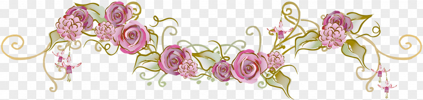 Pink Body Jewelry Cut Flowers Jewellery Plant PNG