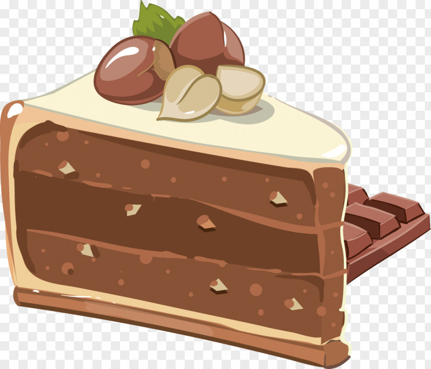 Dessert Cake Torte Milk Chocolate Fruitcake Cream PNG