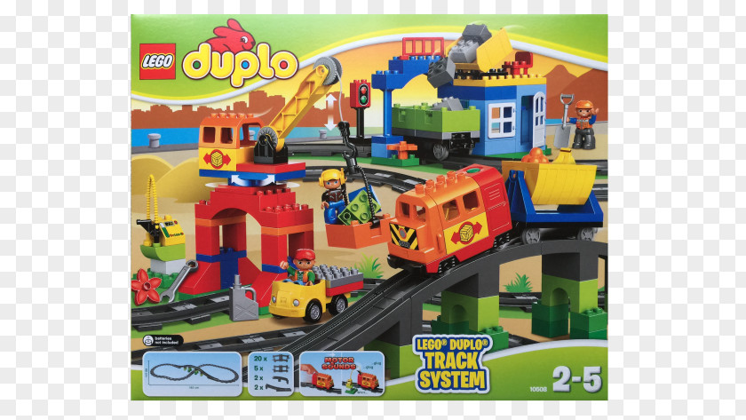 Lego Duplo LEGO 10508 DUPLO Deluxe Train Set Toy Block PNG