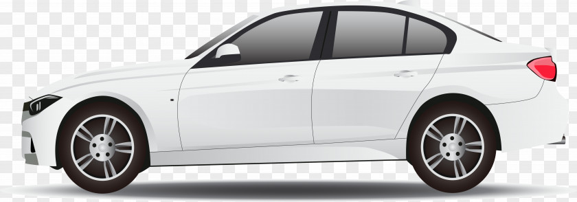 Luxury White Car PNG