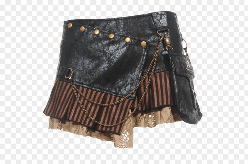 Mini Skirt Steampunk Fashion Gothic Goth Subculture PNG