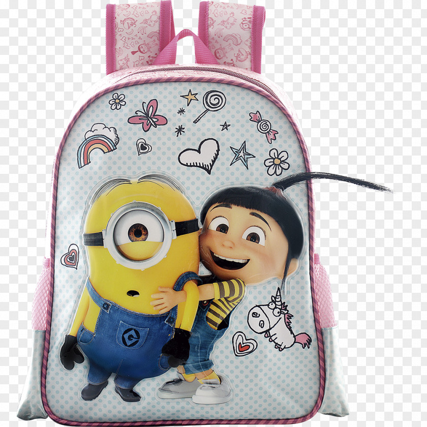 Minions Paradise Agnes Dave The Minion Despicable Me Backpack Suitcase PNG