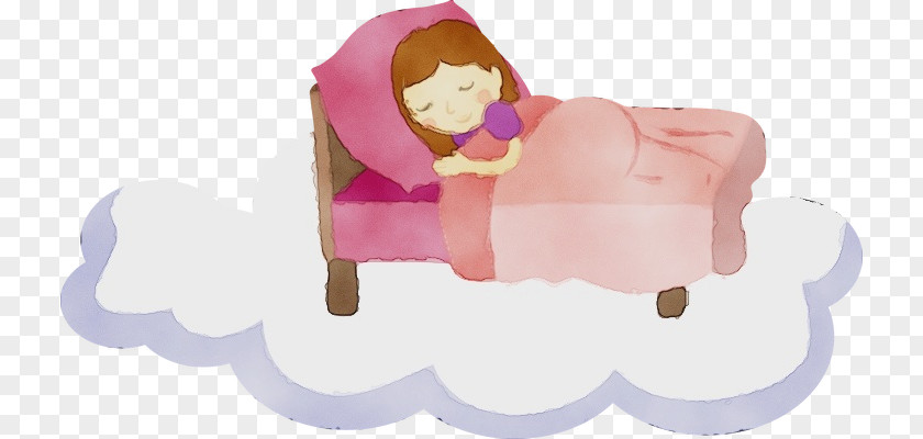 Pink Furniture Cartoon Chair Infant Bed PNG