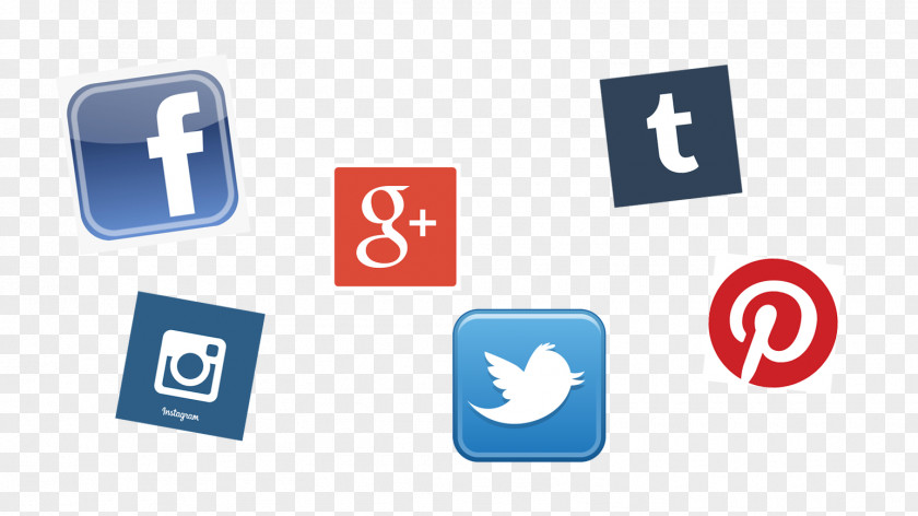 Social Media Vectors Icons PNG