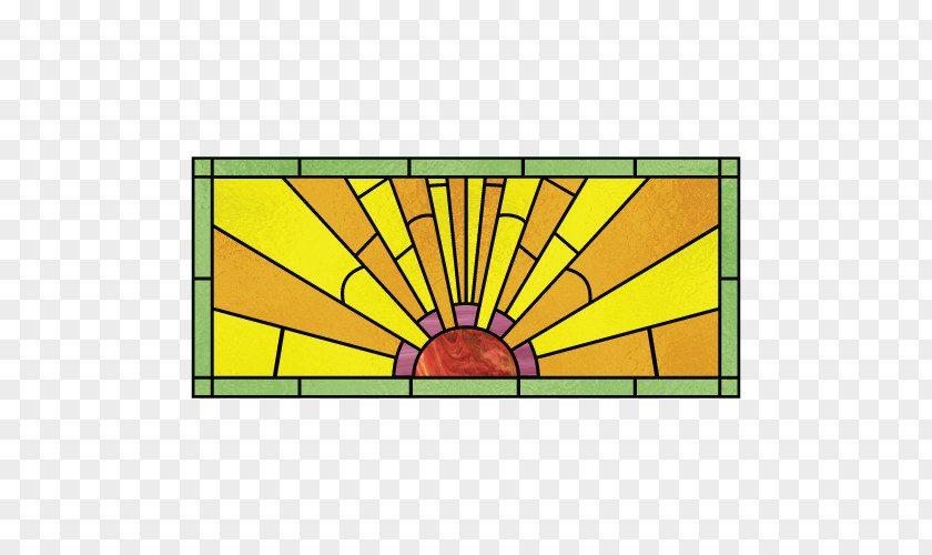 Window Stained Glass Art Deco Interior Design Services Style PNG